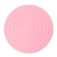 zitaotangb® 14cm Round Food-grade Plastic Rotating Cake Turntable Stand Baking Decor Plate