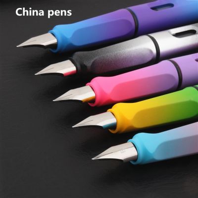 ✌ Luxury quality 777 Mixed colors Business Office Fountain Pen student School Stationery Supplies ink nibs for fountain pens
