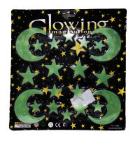 แผ่นติดผนังหรือเพดานเรืองแสงสำหรับเด็ก ดวงดาวยามค่ำคืน Glow in the Dark sticker for kids Star in the Night