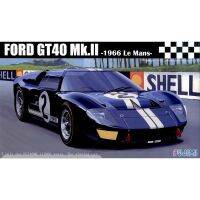 FUJIMI รุ่น1/24 FordGT40MK II1966 LeMans 2 12603ของเล่นแบบชุดสะสมประกอบที่ได้รับการฟื้นฟูสูง