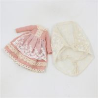 Blyth Doll icy light pink dress  ชุดตุ๊กตาบลายธ์