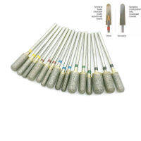 1Pc ทันตกรรมเผาเพชร Burs ทนทานมากบดหรือขัดได้อย่างราบรื่น Especial สำหรับโลหะ2.35Mm Shank Burs