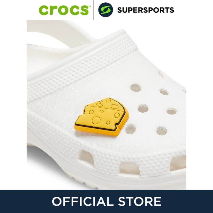 CROCS Jibbitz Swiss Cheese ตัวติดรองเท้า Lazada.co.th