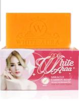 White Aura Miracle Carrot Soap สบู่ไวท์ออร่า แพ็คเกจใหม่ 75g. ร้านของแท้100%