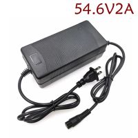 Newprodectscoming 54.6V 2A Lithium charger 48V 2A GX16 XLRM RCA DC Port for 48 V 13S Li-ion Electric Bike Bicycle battery Charger with fan