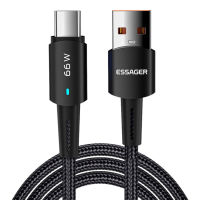 Charging Cable 66W Super Fast Charging Cable 6A Fast Charging Cable Compatible For Hua-wei Sam-sung O-PPO fitting