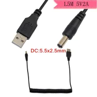 Usb 2.0ไปยัง Dc 5.5Mm/2.5Mm Barrel Jack Mm Dc 5 Power * 5.5X2.5 Volt 5.5 2.5