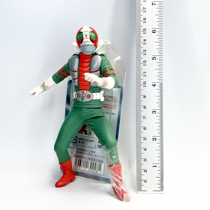 bandai-showa-kamen-rider-v3-6-นิ้ว-มดแดง-มาสค์ไรเดอร์-masked-rider-soft-vinyl-ซอฟ