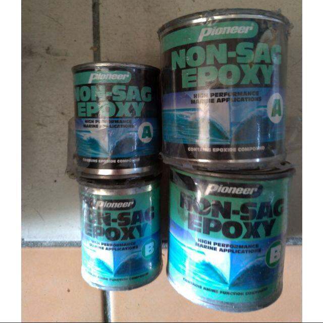 Pioneer Non Sag Epoxy 1/4 118ml Or 1/2 Pint 235ml (Sold SET A B ...