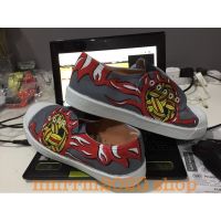 Kasut Nanyang Breaker 4x4 Leo Stylo Fancy Sepak Takraw STL Custom Shoes