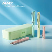 LAMY Lingmei ปากกามาการองชุดกล่องของขวัญเขียนตัวอักษรนักเรียนสามปากกาหมึกสีของขวัญปากกาธุรกิจ FdhfyjtFXBFNGG