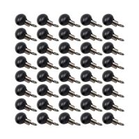 【CW】 10/20/30/40Pcs Fishing Tackle Zip Slider Beads Swivels Pulley Clip Rigs