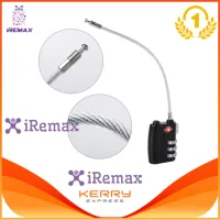 iRemax กุญแจล็อคสายเคเบิ้ลแบบ 3 หลัก เหมาะสำหรับกระเป๋าเดินทาง และอื่นๆ