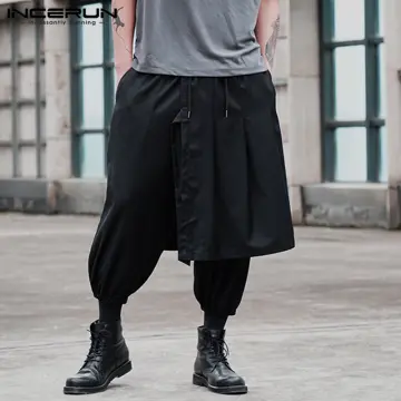 Gothic Mens Fashion Loose Harem Pants Casual Sport Joggers