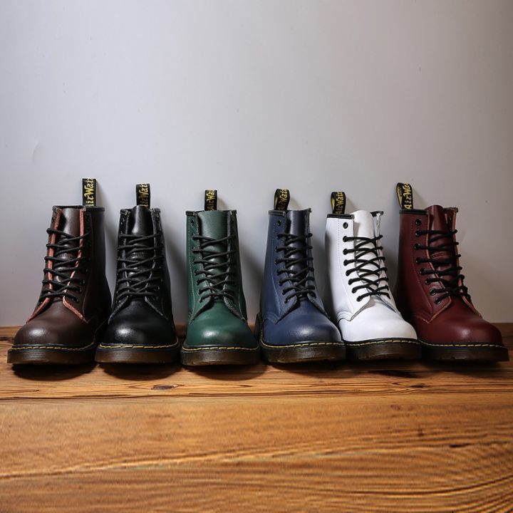 dr-martens-unisex-martin-boots-1460รองเท้าข้อเท้าลำลองสำหรับบุรุษและสตรีขนาดบวก35-46