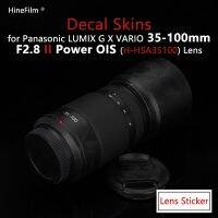 35100สติ๊กเกอร์ติดบนตัวเครื่องพรีเมี่ยมสำหรับ Panasonic LUMIX G 35-100 F2.8 II Power OIS สติกเกอร์ฝาครอบป้องกัน H-HSA35100หุ้มศาล