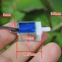 ┋✥△ Mini Electric Switch Accessorie Solenoid Valve DC 3.7V Normally Open N/O Solenoid Valve Electromagnetic Air Valve Exhaust Valves