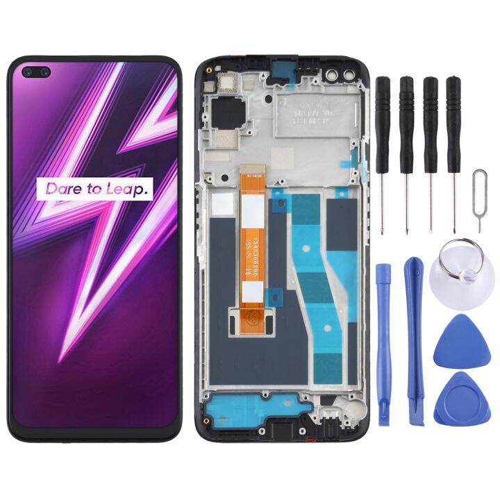 tft-lcd-หน้าจอสำหรับ-oppo-realme-6-pro-rmx2061-rmx2063-digitizer-full-assembly-พร้อมกรอบ