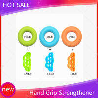 แถบความต้านทาน Hand Grip Strengthener Gripper Set Strengthener Exerciser Kit Finger Stretcher Speed Up Rehabilitation