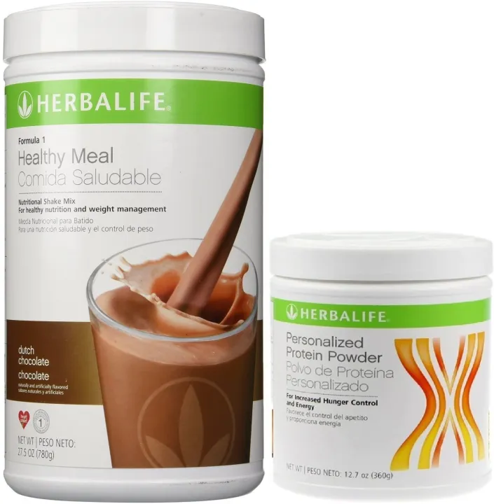 Herbalife Meal Replacement Shake Combo (Dutch Chocolate & Protein