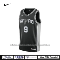 High Quality】2021-22 Men's New Original NBA San Antonio Spurs #20 Manu  Ginóbili City Edition Jersey Swingman Heat-pressed White