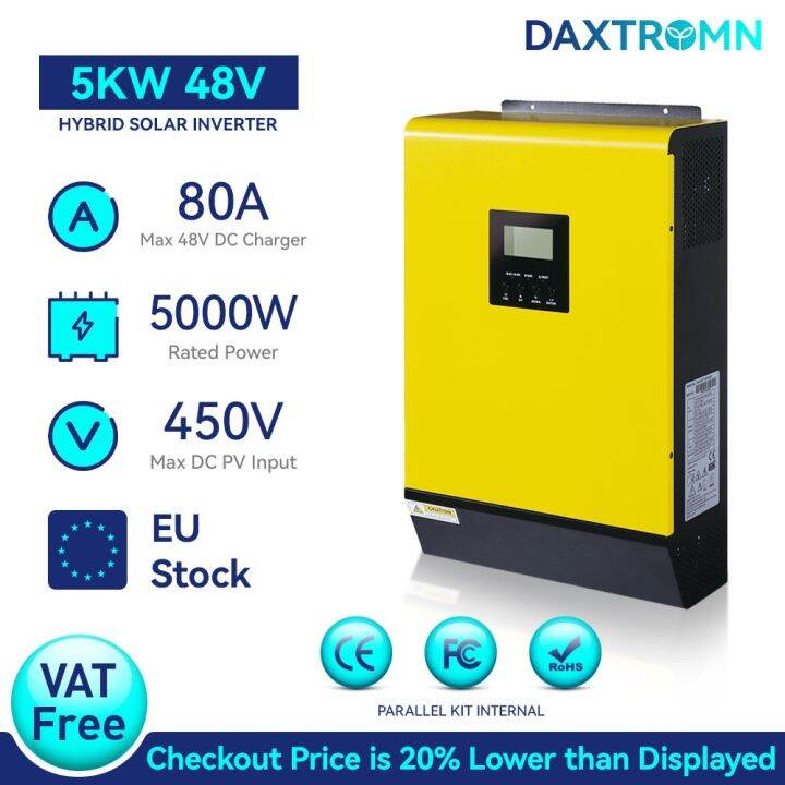 Nfkriw97mbc 5000W Hybrid Solar Inverter 48V 220V Pure Sine Wave ...