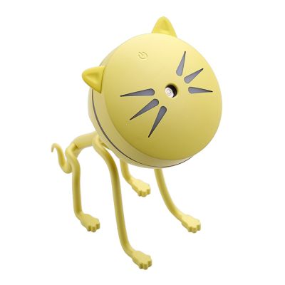 CarCool กล่องเครื่องทำความชื้นแมว,เครื่องพ่นไอน้ำ USB LED 5V อุปกรณ์กระจายน้ำมันหอมระเหยอัลตราโซนิกสำหรับใช้ในบ้าน