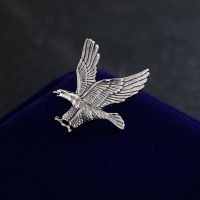 【YF】 2019 new retro eagle bird animal brooch pin buckle suit collar charm accessories