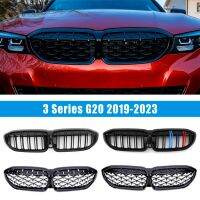 Front Kidney Grill Sports M Style for BMW 3 Series G20 Grille BLACK Diamond 318i 320i M340i M3 2019 2020 2021 2022 2023