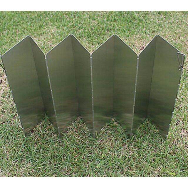 Camping Stove Wind Shield 8 plates Stove Cover Lazada PH