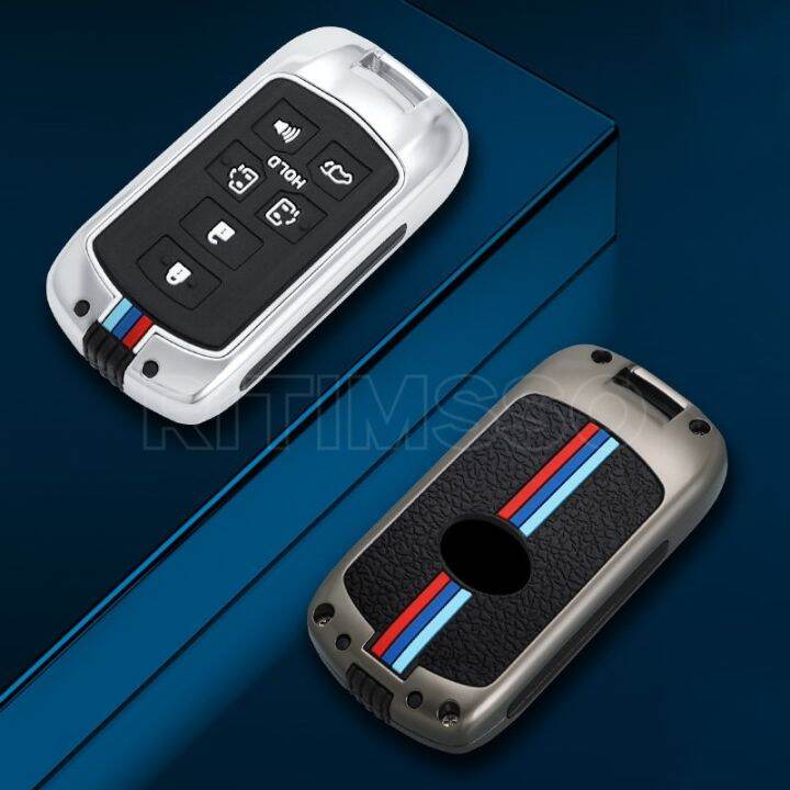 Alloy+Silicone Key Cover Holder Case for Toyota Sienna 2011 2012 2013 ...