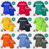 CODLiang Te KEMEJA Short Shirt Work Tops/Short Safety Shirts/Safety Wearpacks/Work Clothes/Project Clothes/Workshop Clothes