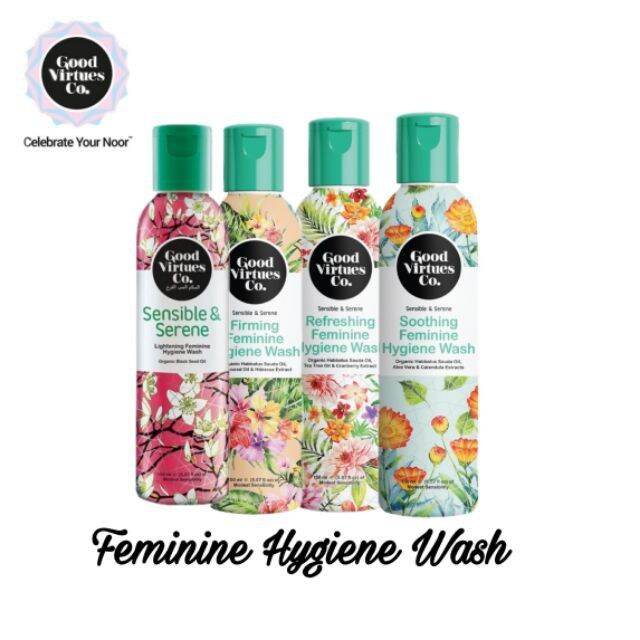 GOOD VIRTUES CO Lightening Feminine Hygiene Wash 150ml Lazada