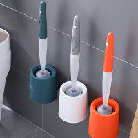 Toilet Brush with Soap Dispenser Toilet Cleaning Brush with Long Handle Cleaning Brush With Holder Bathroom Use Free