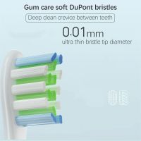 12Pcs Replacement Brush Heads For Oclean X/ X PRO/ Z1/ F1/ One/ Air 2 /SE Sonic Electric Toothbrush Soft Dupont Bristle Nozzles