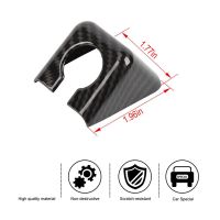 Replacement Spare Parts Accessories Car Front Center Grille Camera Cover Protection Decoration for 2021 2022 2023 Accessories - ABS Carbon Fiber