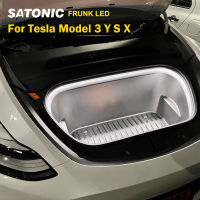 SATONIC Frunk LED Front Trunk Bright Up light Strip Modified Accessori for Tesla Model 3 Y Waterproof