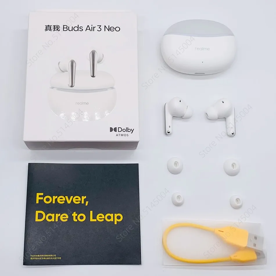 realme Buds Air 3 NEO TWS Earphone Bluetooth 5.2 AI ENC Noise Cancelling  Wireless Earphone 30