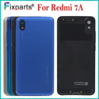 ฝาหลังสำหรับ Xiaomi Redmi 7A ด้านหลังฝาหลังปิดโทรศัพท์อะไหล่เคสพร้อมเลนส์มีปุ่มซ่อมบ้านส่วนประกอบ Redmi 7A