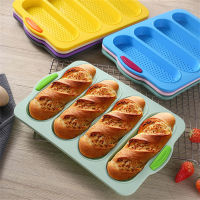 Silicone Loaf Bread Mold Non-Stick Hotdog DIY Cooking Pan Home Kitchen Baking Tray Household Chef Bakeware