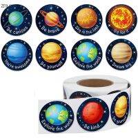 sticker space for kids Seal Labels Sticker  Outer Space Birthday Party Baking Package Party Gift Packaging Seal Sealing Sticker Stickers Labels