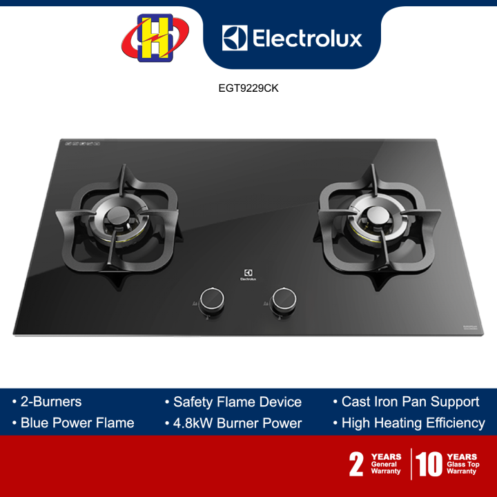 Electrolux Gas Hob (90cm) 2Burners Safety Flame Device Potenza Built