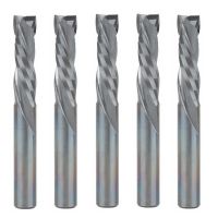 5pcs Up Down Cut 6MM AAA โซลิดคาร์ไบด์ CNC Router Endmill Compression Wood Tungsten End Milling Cutter เครื่องมือ Bit