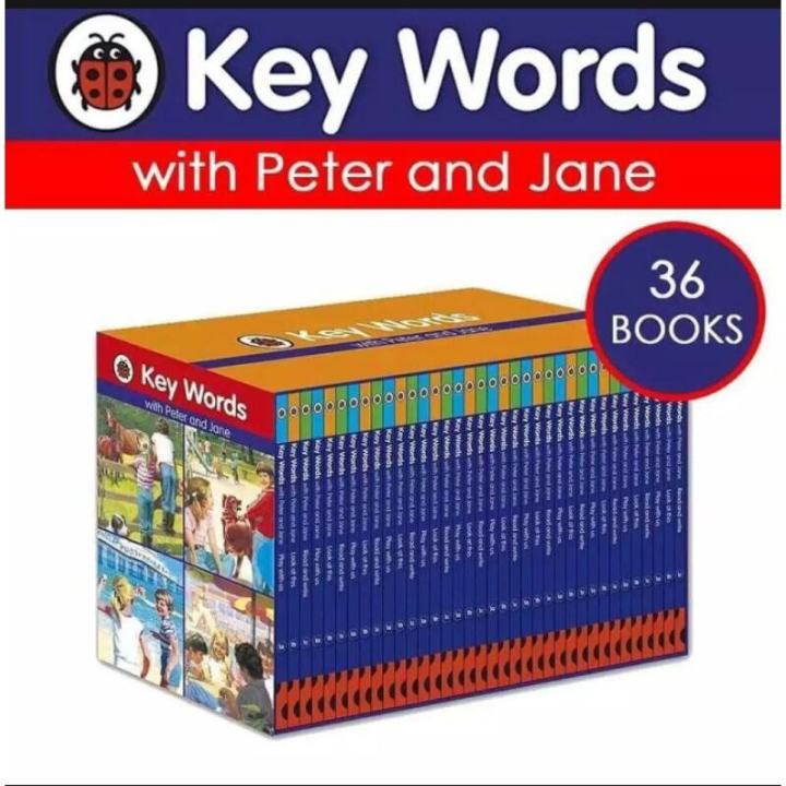 SALE／60%OFF】 Key Words &Janeリーダーズ英語絵本36冊新品 Peter