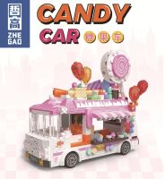 (ร้านนิวเจนทอย) ตัวต่อเลโก้รถขนม Candy Car ( 498 ชิ้นส่วน)