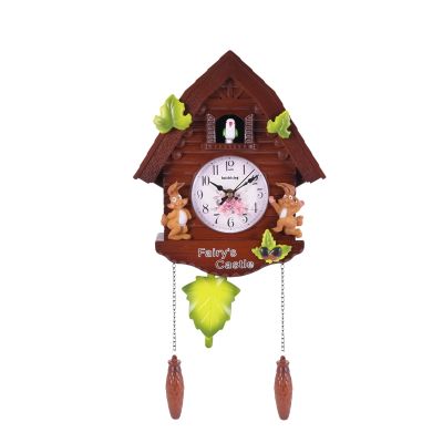 Cute Bird Wall Clock Cuckoo Alarm Clock Cuckoo Clock Living Room Watch Brief Children Bedroom Decor Home Day Time Alarm Clocks