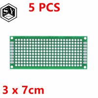 【YD】 5pcs 3x7 PCB3x7 PCB 3cm 7cm Side Prototype diy Printed Circuit Board