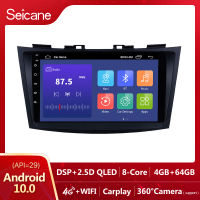 Seicane 9 inch IPS หน้าจอสัมผัส Android 12.0 วิทยุรถยนต์ GPS โฮสต์ 2011 2012 2013 SUZUKI SWIFT Ertiga 2Din เล่นมัลติมีเดียสนับสนุน SWC แบ่งหน้าจอ Netflix Playstore วัด YouTube