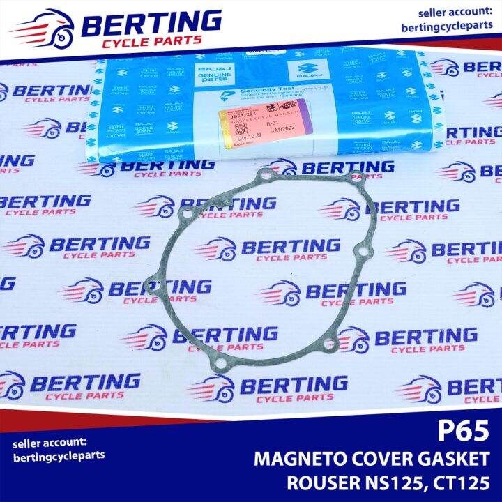 GASKET COVER Rouser NS125 CT125 Genuine JB541224 Lazada PH