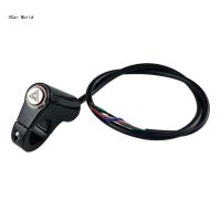 6XDB Motorcycle Scooter ON-OFF Dual Flash Hazard Light Switch Emergency Warning Button Waterproof Switches Electric Push Button